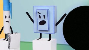 BFDI but its Paper Craft - compilation