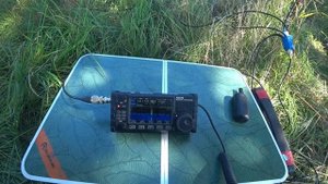 QRP выезд в поля с трансивером Xiegu X6100