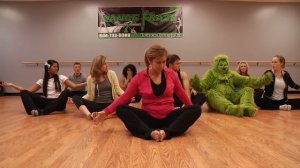 The Grinch Tries Yoga