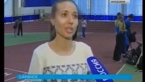 Ольга Каниськина и огонь Олимпиады 2014