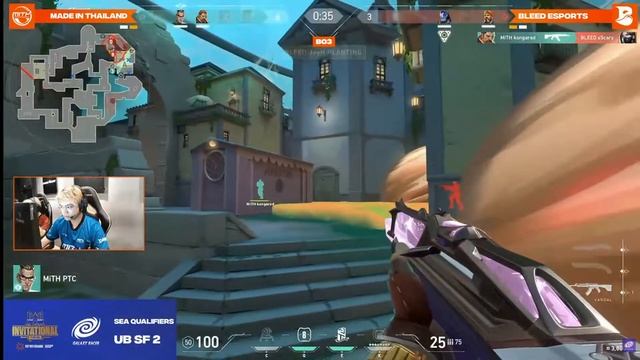 Map 3 Highlights - Bleed Esports VS Made in Thailand | Valorant India Invitational SEA Qualifier смотреть онлайн