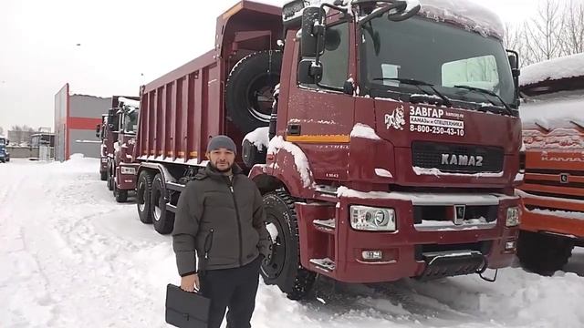 САМОСВАЛ КАМАЗ 65801. Отзыв нашего покупателя  из. г. Махачкала от 28.01.2018