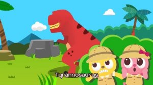 T-Rex Song | Miniforce | Nursery rhymes | Dinosaur Songs | Mini-Pang TV Kids Song