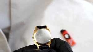 Наручные механические часы Зим позолота AU10 СССР