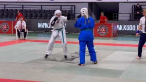 Финал девушки 200+ ед. Первенство России по кудо 2024.