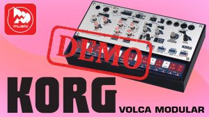 Синтезатор KORG VOLCA MODULAR - демонстрация звучания