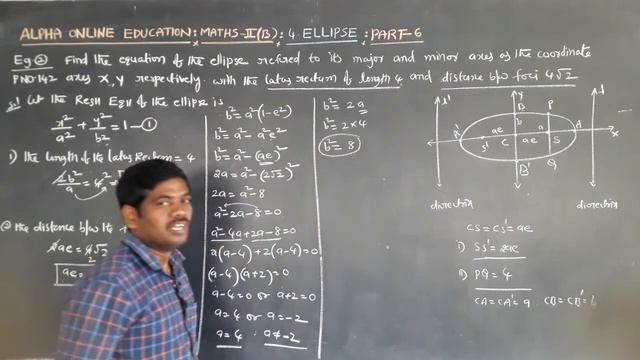 INTER II YR : MATHEMATICS II B (E/M) TOPIC : ELLIPSE PART 6