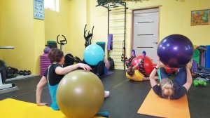 Фитбол. Интервальная тренировка/Total Body Ball Workout.