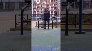 Предновогодний челлендж на уличных тренажерах !!!  🔥🔥🔥🤟🤟🤟🔥🔥🔥