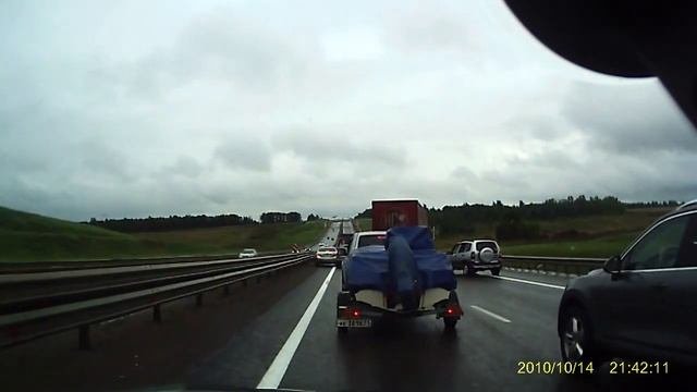 Дальнобой без тормозов .