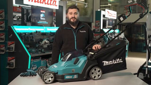 Газонокосилка аккумуляторная MAKITA DLM 432 смотреть онлайн