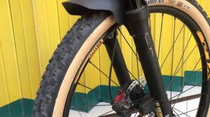 Review Ban Maxxis Ikon dan Maxxis Ardent dipasang di Sepeda Polygon Xtrada 6 2021