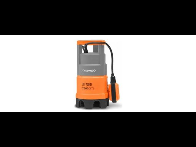 Дренажный насос DAEWOO DDP 7500 смотреть онлайн