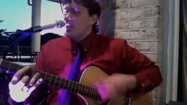 "D'yer Maker" Led Zeppelin covered by Aleksis Bilmanis performing acoustic live in Vienna VA смотреть онлайн