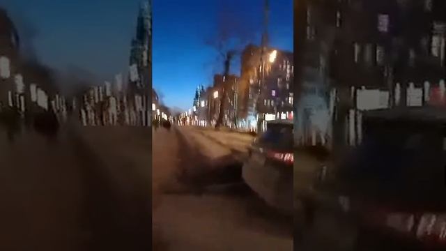 Вечерняя прогулка по Щербаковской улице