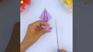 Ангелочек из глиттерного фоамирана👼🎄