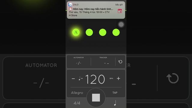 Máy đếm nhịp tempo 120bpm khuôn 4/4 смотреть онлайн