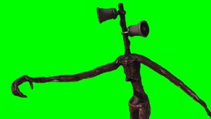 Green Screen Siren Head Effects Video