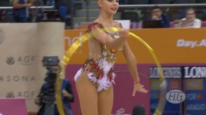 2019 Rhythmic Worlds, Baku (AZE) – Dina AVERINA (RUS), qualifications Hoop