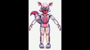 Как Менялся Фокси fnaf 1, 2, 3, 4, 5, 6, 7, 8, 9