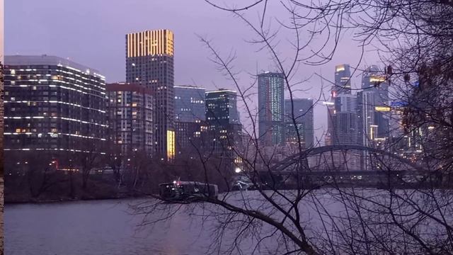 🔴Шелепихинская набережная реки Москвы, 🔵Москва Сити