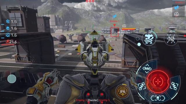 New Indra Titan Level 150 | Still weak ? | War Robot Gameplay смотреть онлайн