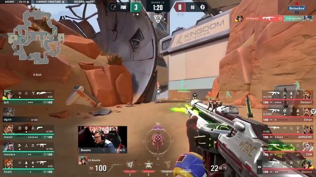 EPIC GAME!! FURIA vs Evil Geniuses - HIGHLIGHTS | VALORANT Champions Tour 2023: Americas League