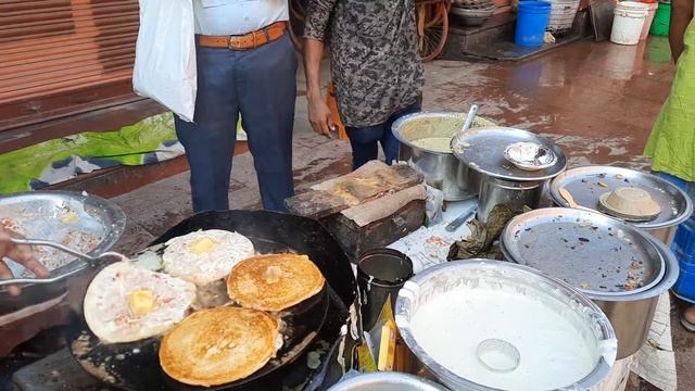Butter onion Dosai Rs 50 |   Varanasi street Food | Kashi street food | South  indian food in kashi