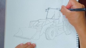 рисуем погрузчик