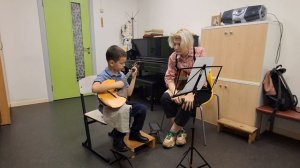 Открытый урок Домра 4струны