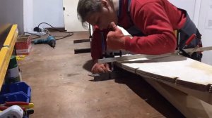 Timelapse boat building 17 ft. Part 1