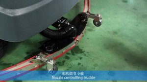 SC1350 Lower-noise Ride-on Scrubber Dryer!