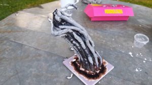 Менделейка, эксперименты с огнём