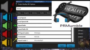 Решения проблем звука и кнопок PRMumble в игре Project Reality