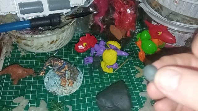 Как слепить тролля? Поэтапно. Лепка Стандартный Тролль 28-35мм/#хобби #troll смотреть онлайн