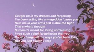 White Mustang by Lana del Rey acoustic karaoke