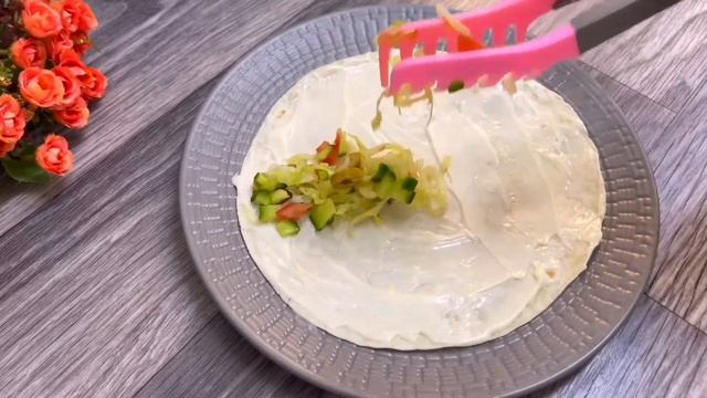 Falafel Wrap Recipe | Breakfast Recipe | Falafel sandwich wraps | Butterbuds