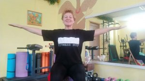 ЛФК сидя .Для людей ,временно ограниченных в передвижении.