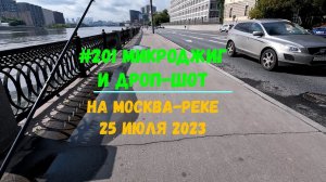 #201 Микроджиг на Москва-реке 25 июля 2023