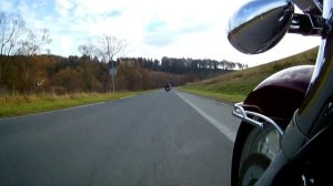 Honda shadow 750 Bieszczady 04-11-2018