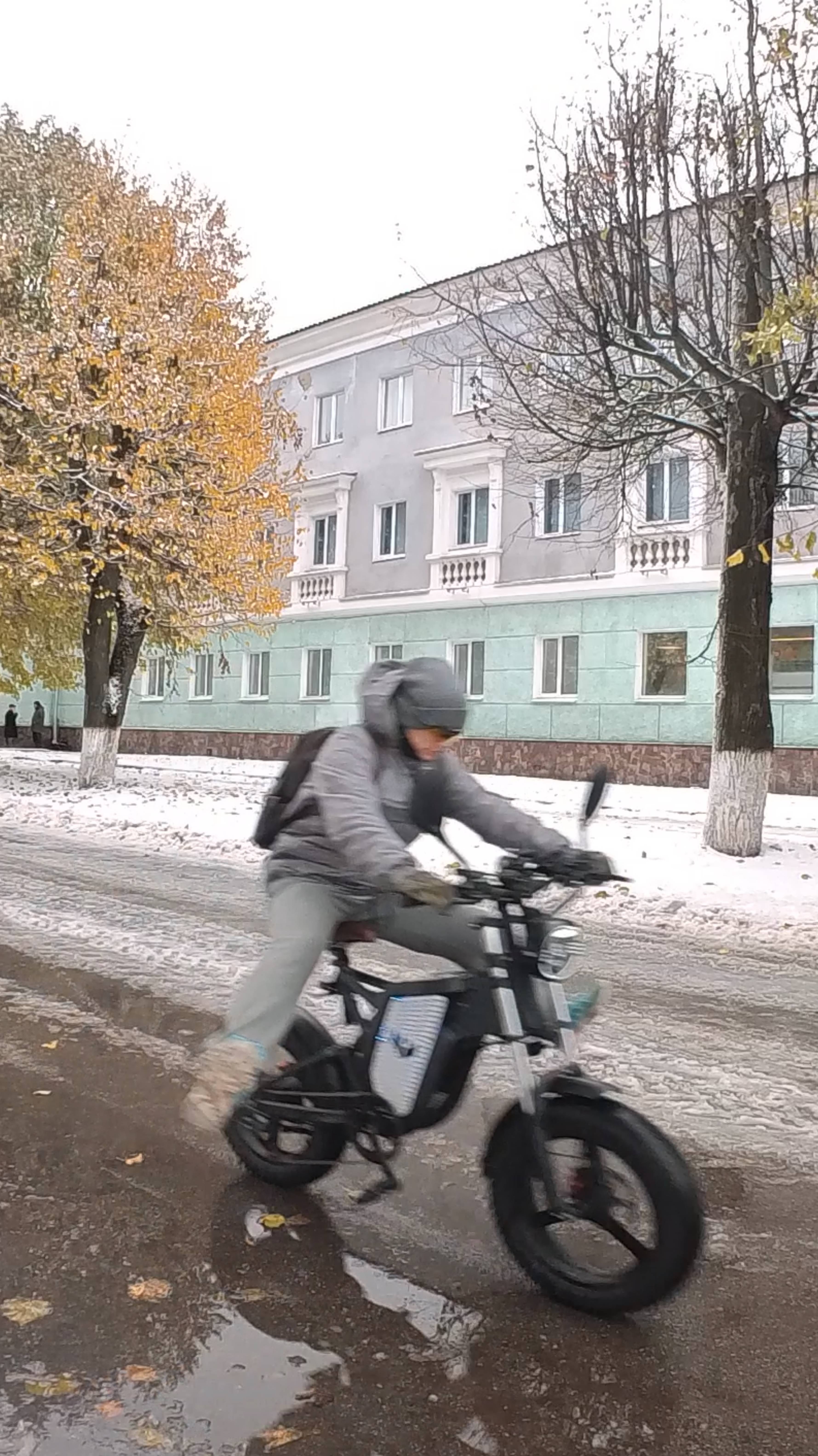 Зачем мне нужен #электровелосипед зимой?