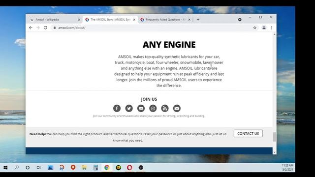 Lets talk about AMSOIL how they got started and what they do.