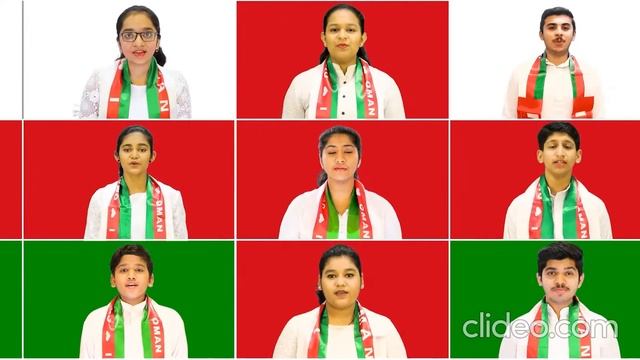 Tribute to Oman, Royal Anthem of Oman by ISAS students смотреть онлайн