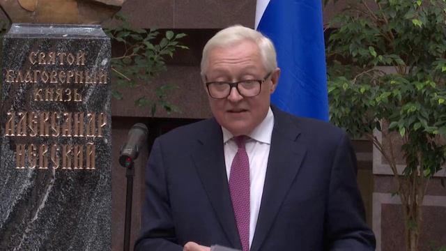 С.Рябков на открытии выставки к 80-летию установления дипотношений между Россией и Никарагуа