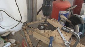 Струбцина для склейки сегментов. Clamp for segment sections.