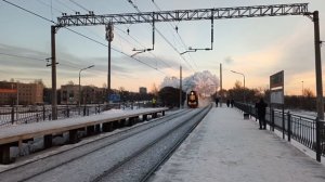 « Поезд Деда Мороза 2024 » (1) Паровоз П36-0027, о.п. Ульянка