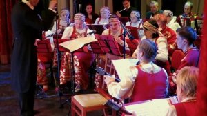 Вл. Сурков «Я на камушке сижу». Исполняет оркестр русских народных инструментов «Сувенир»