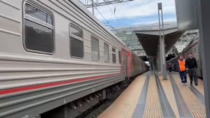 Отправление 2ЭС4К-062 с поездом №080С Адлер-Архангельск