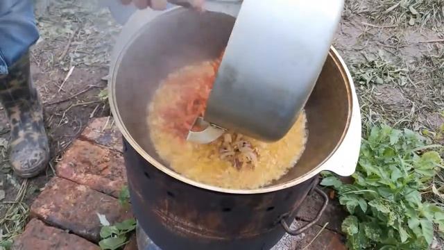 плов на костре необычным способом смотреть онлайн