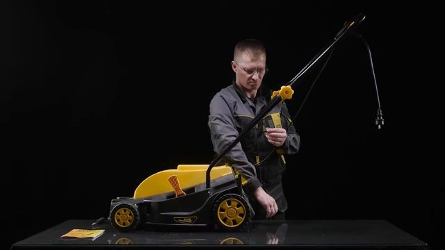 Газонокосилка электрическая HUTER ELM 2000P 70/4/9 смотреть онлайн